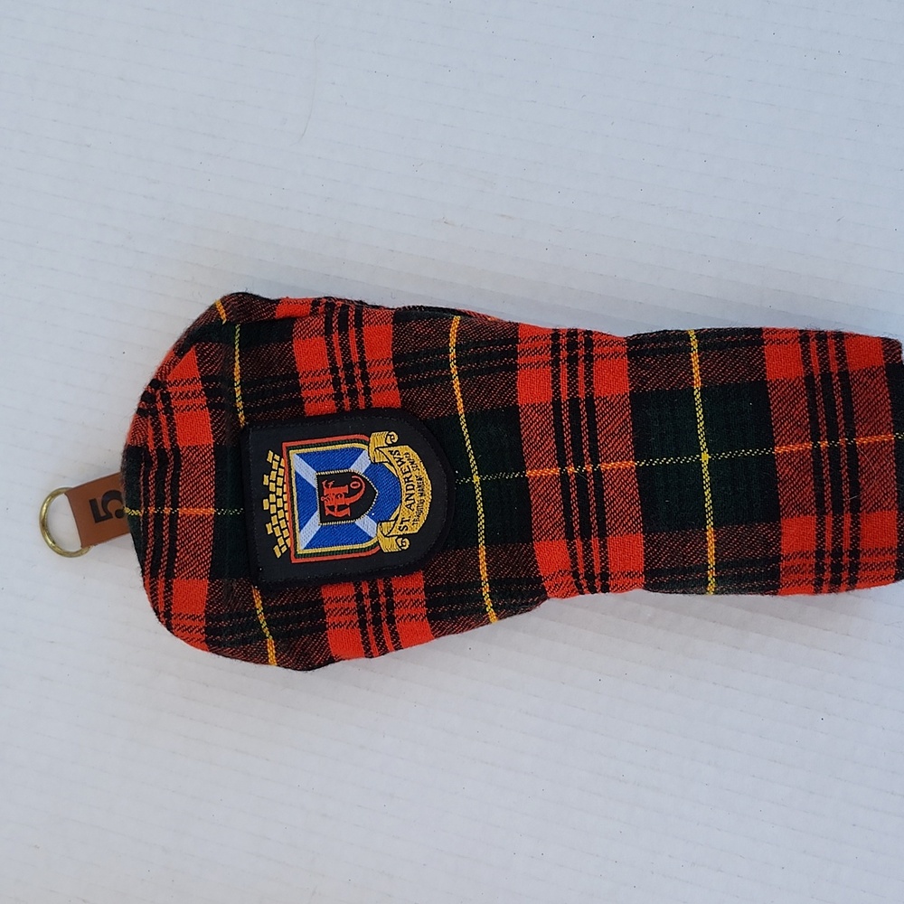 ST. ANDREWS SET OF SCOTTISH WOOL GOLF CLUB HEADCOVERS - Picture 7 of 12